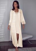 Lascana Kimono met chique kanten details