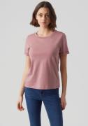 Vero Moda Shirt met korte mouwen VMPAULA S/S T-SHIRT NOOS