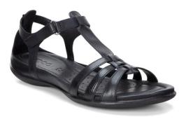 Ecco Sandalen Flash zomerschoen, sandaal, klittenbandschoen, in metall...