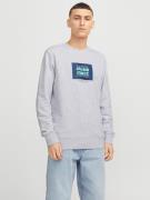 Jack & Jones Sweatshirt JJHUDSON – Sweatshirt met print, ronde hals en...
