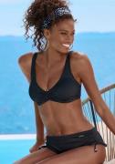 Lascana Beugelbikinitop Italy met goudkleurige accessoire