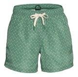 JOOP! Zwemshort Diamond Cornflower Signature design, kleine splitjes a...
