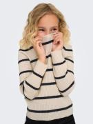 KIDS ONLY Gebreide trui KOGIBI LS RIB BOATNECK CP KNT