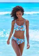 Venice Beach Bustierbikinitop Caru met moderne print all-over