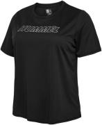 hummel T-shirt HMLTE CURVY T-SHIRT PLUS (1-delig)