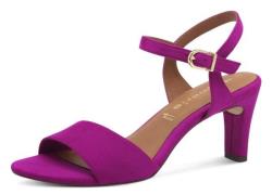 Tamaris Sandaaltjes , trechterhak, avondschoen met verstelbaar enkelri...