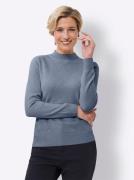 Trui met staande kraag Trui met opstaande kraag