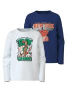 Name It Shirt met lange mouwen NKMVUX 2P LS TOP (Set van 2)