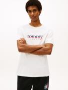 TOMMY JEANS T-shirt Van jersey met logo
