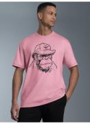 Trigema T-shirt TRIGEMA T-shirt met aap-print (1-delig)