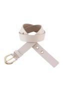 Boss Leren riem Carol-Ey_Sz30 met goudkleurige pingesp