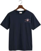 Gant T-shirt REG ARCHIVE SHIELD EMB SS T-SHIRT geïnspireerd door het a...