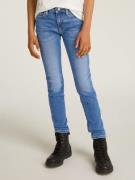 Calvin Klein Skinny fit jeans MR SKINNY ESS WASHED BLUE DENIM voor kin...