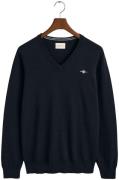 Gant Trui met V-hals CLASSIC COTTON V-NECK Premium gebreide jersey van...