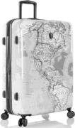 Heys Hardshell-trolley Journey 3G zwart/wit, 76 cm Heys x Joachim Llam...