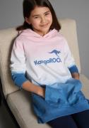 KangaROOS Hoodie , Lange sweatshirt met kleurverloop Lange mouwen met ...