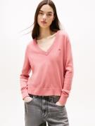 TOMMY JEANS Trui met V-hals TJW ESSENTIAL VNECK SWEATER EXT