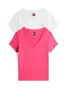 TOMMY JEANS T-shirt TJW 2PACK V-NECK TEE (set, 2-delig, 2 stuks)