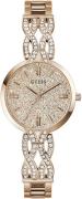 Guess Kwartshorloge  Horloge, dameshorloge, stalen armband