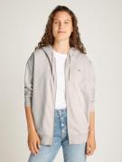 Calvin Klein Sweatvest WOVEN LABEL ZIP-THROUGH
