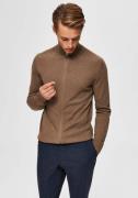 SELECTED HOMME Vest SLHBERG FULL ZIP CARDIGAN NOOS