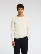 SELECTED HOMME Trui met ronde hals SLHROME LS KNIT CREW NECK NOOS