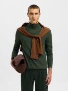 SELECTED HOMME Schipperstrui SLHBERG HALF ZIP CARDIGAN NOOS