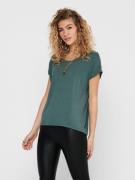 Only T-shirt ONLMOSTER – T-shirt met gemêleerde look en elastisch mate...