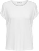 Only T-shirt ONLMOSTER – T-shirt met gemêleerde look en elastisch mate...