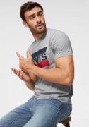 Levi's® T-shirt met grote logoprint