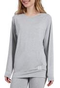 Tom Tailor Sweatshirt Manilla met ronde hals en buidelzak