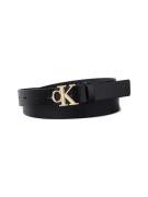 Calvin Klein Leren riem Monogram Plaque Buckle 30MM