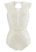 Lascana Body van transparante kant en netinzetten, sexy dessous
