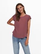 Only Blouse met korte mouwen ONLVIC – Vrouwelijke blouseshirt in losse...
