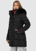 Alife & Kickin Gewatteerde jas MoonwalcAK A winterse korte jas met afn...