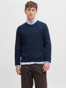 Jack & Jones Gebreide trui JJEEMIL KNIT CABLE CREW NECK NOOS