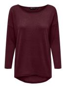 Only Shirt met 3/4 mouwen ONLELCOS 4/5 SOLID TOP