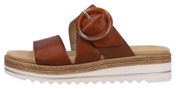 Remonte Slippers , sleehak, zomerschoen, pantoffels met decoratieve ge...