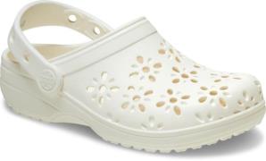 Crocs Clogs Classic Floral Cut Out Clog Sandaal met draaibare hielband