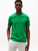 Tommy Hilfiger T-shirt ESSENTIAL REG FIT SOLID TEE met borduursel en r...