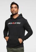 Jack & Jones Hoodie JJECORP Hoodie met logo en hoog draagcomfort