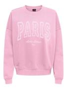 JDY Sweatshirt JDYMESA L/S O-NECK EMB SWEAT JRS NOOS