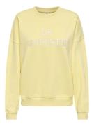 JDY Sweatshirt JDYMESA L/S O-NECK EMB SWEAT JRS NOOS