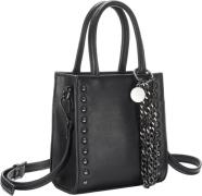Vivance Handtas Minibag met klinknagel-details, schoudertas, handtas, ...