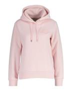 Gant Hoodie REG TONAL SHIELD HOODIE Ton sur ton borduurwerk, ribboorde...