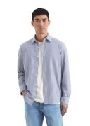 Marc O'Polo Overhemd met lange mouwen met een fijne structuur