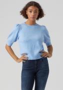 Vero Moda Gebreide trui VMDOFFY 2/4 O-NECK PULLOVER GA NOOS