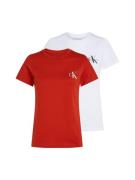 Calvin Klein T-shirt 2-PACK MONOLOGO SLIM TEE (Set van 2)
