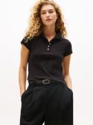 Tommy Hilfiger Poloshirt GOLD BUTTON SLIM SS POLO