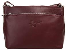 Samantha Look Schoudertas echt leer, made in italy